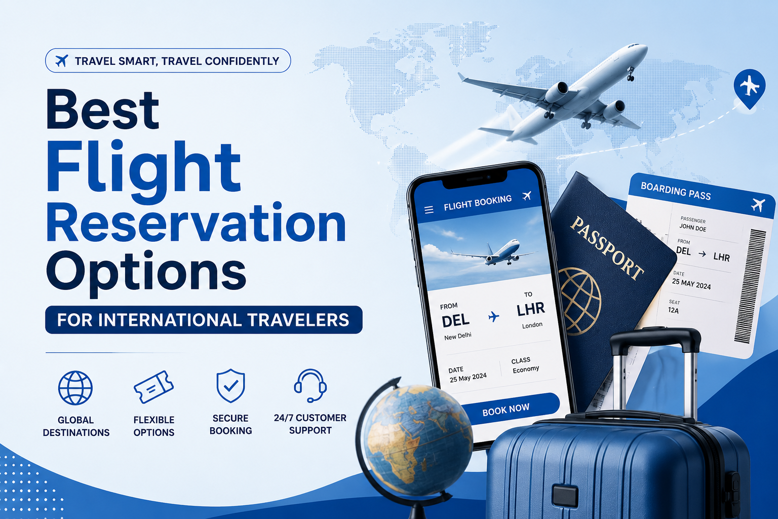 Best Flight Reservation Options for International Travelers